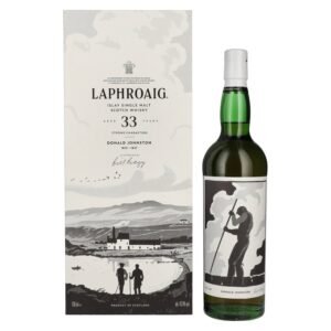 Laphroaig 33 Years Old Strong Characters DONALD JOHNSTON Islay Single Malt 43,8% Vol. 0,7l in gift box