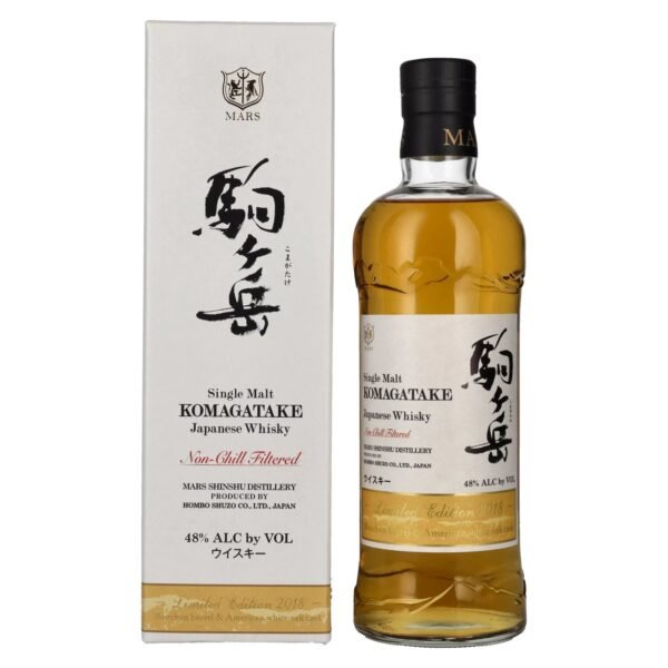 Mars KOMAGATAKE Single Malt Japanese Whisky Limited Edition 2018 48% Vol. 0,7l in gift box