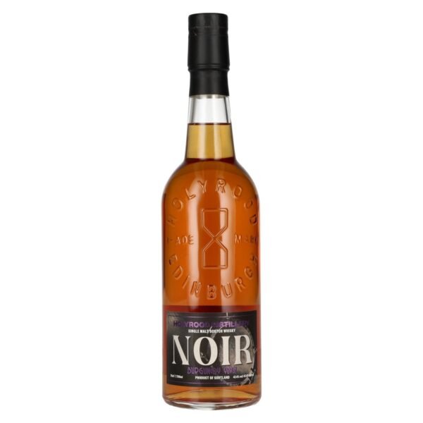 Holyrood Distillery NOIR Burgundy Yeast Single Malt Scotch Whisky 47,4% Vol. 0,7l
