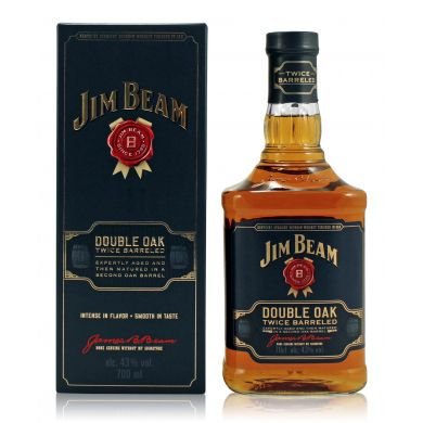 Jim Beam Double Oak Bourbon Whiskey 0.7L (43% Vol.)