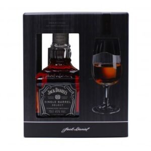 Jack Daniel's Single Barrel Select Tennessee Whiskey 0.7L (45% Vol.) with GB + glass