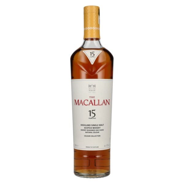 The Macallan 15 Years Old Colour Collection Highland Single Malt Scotch Whisky 43% ABV 0.7l