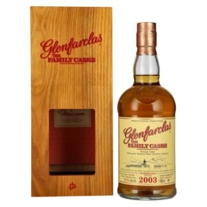 Glenfarclas THE FAMILY CASKS Single Cask SUMMER 2024 Plain Butt #1972 2003 55,5% Vol. 0,7l in wooden box