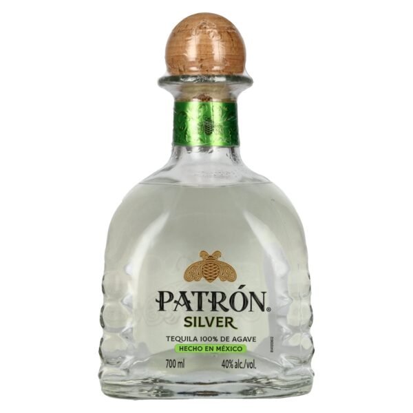 Patrón Tequila Silver 40% ABV 0.7l