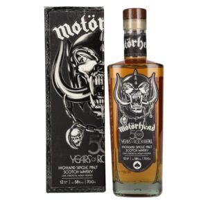 Motörhead 50 Years of Rock & Roll Highland Single Malt Scotch Whisky 58% Vol. 0,7l in gift box