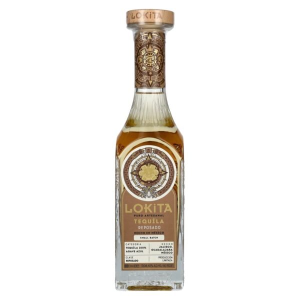 Lokita Tequila Reposado 100% Agave Azul 40% Vol. 0,7l