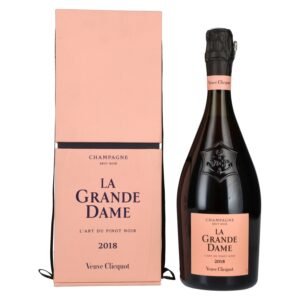 Veuve Clicquot Champagne LA GRANDE DAME Brut ROSÉ 2018 12.5% ABV 0.75l in a gift box