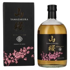 Yamazakura Blended Whisky Black Label 40% ABV, 0.7 litres, in a gift box