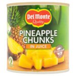 DEL MONTE PINEAPPLE CHUNKS IN JUICE 435G