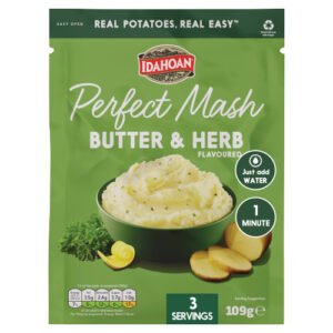 IDAHOAN PERFECT MASH BUTTER & HERB FLAVOURED 109G