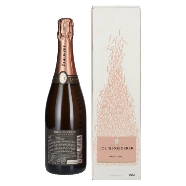 Louis Roederer Champagne ROSÉ Vintage 2017 12.5% vol. 0.75l in gift box