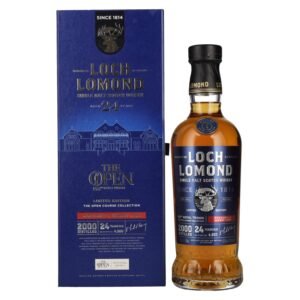 Loch Lomond 24 Years Old THE OPEN 152th Royal Troon Manzanilla Sherry Cask 47,1% Vol. 0,7l in gift box