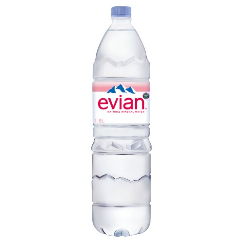 EVIAN STILL NATURAL MINERAL WATER PET 1.5L