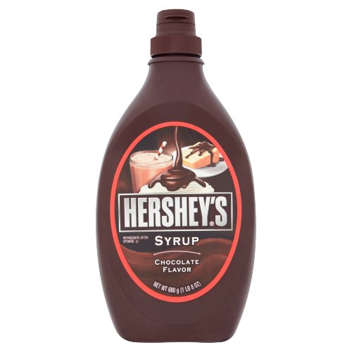 HERSHEY'S CHOCOLATE FLAVOUR SYRUP TOPPING 680G