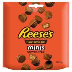 REESE'S MINIS UNWRAPPED PEANUT BUTTER CUPS 90G
