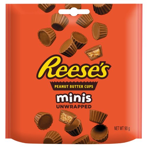 REESE'S MINIS UNWRAPPED PEANUT BUTTER CUPS 90G