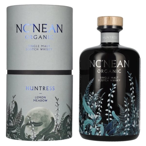 Nc'nean Huntress Lemon Meadow Single Malt Scotch Whisky Organic 48,5% Vol. 0,7l in gift box