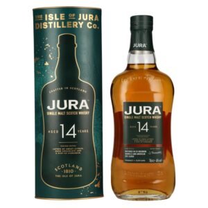Jura 14 Years Old American Rye Cask Single Malt Scotch Whisky 40% Vol. 0,7l in gift box