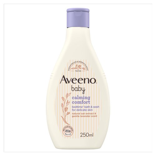 AVEENO BABY CALMING COMFORT BEDTIME BATH & WASH 250ML