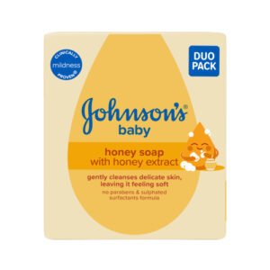 JOHNSONS BABY HONEY SOAP DUO 2PK 90G