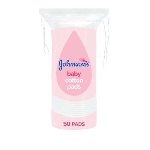 JOHNSONS BABY COTTON PADS 50S