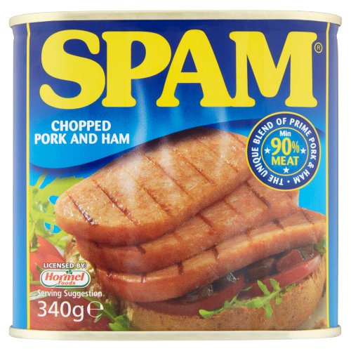 SPAM CHOPPED PORK & HAM 340G