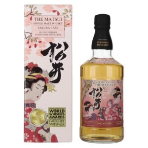 Matsui Whisky THE MATSUI Single Malt Japanese Whisky SAKURA CASK 43% Vol. 0,7l in gift box