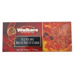 WALKERS LUXURY FRUIT CAKE 400G-XMAS