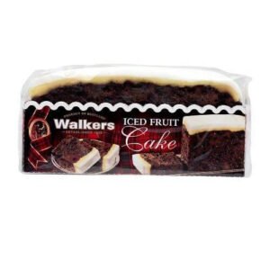 WALKERS ICED FRUIT CAKE 450G-XMAS