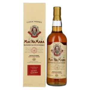Gaelic Whisky MACNAMARA Rum Cask Finish Blended Scotch Whisky 40% Vol. 0,7l in gift box