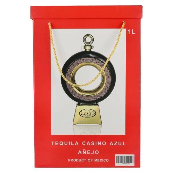 Casino Azul AÑEJO 100% de Agave Tequila 40% Vol. 1l in gift box