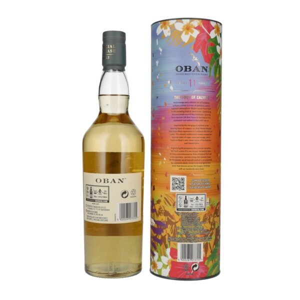 Oban 11 Years Old ‘The SOUL OF CALYPSO’ Single Malt Special Release 2023 58% ABV 0.7l in a gift box