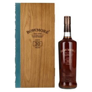 Bowmore 30 Years Old Islay Single Malt 45,9% Vol. 0,7l in wooden box