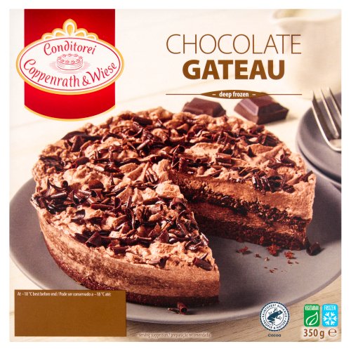 CONDITOREI COPPENRATH & WIESE CHOCOLATE GATEAU 350G