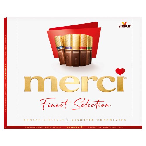 MERCI FINEST MILK DARK SELECTION 10X 250G