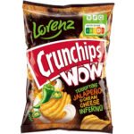 LORENZ CRUNCHIPS WOW JALAPENO & CREAM CHEESE 80G