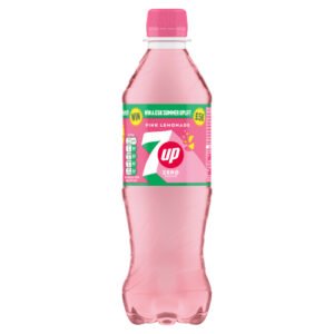 7UP PINK ZERO LEMONADE PET 500ML