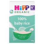 HIPP ORGANIC 100% BABY RICE 4+ MONTHS 160G