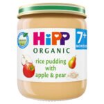 HIPP ORGANIC RICE PUDDING APPLE & PEAR 160G