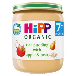 HIPP ORGANIC RICE PUDDING APPLE & PEAR 160G