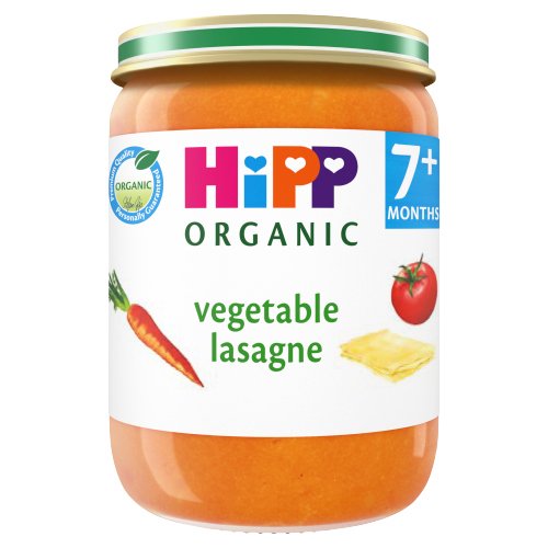 HIPP ORGANIC VEGETABLE LASAGNE 7M 190G