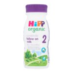 HIPP ORGANIC 2 FOLLOW ON BABY MILK READY TO FEED BOTTLE FROM 6 MONTHS 200ML
