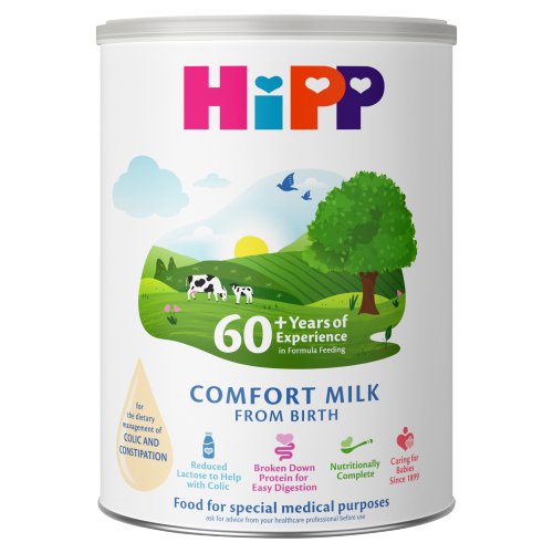 HIPP COMFORT BABY MILK POWDER FORMULA FROM BIRTH 800G