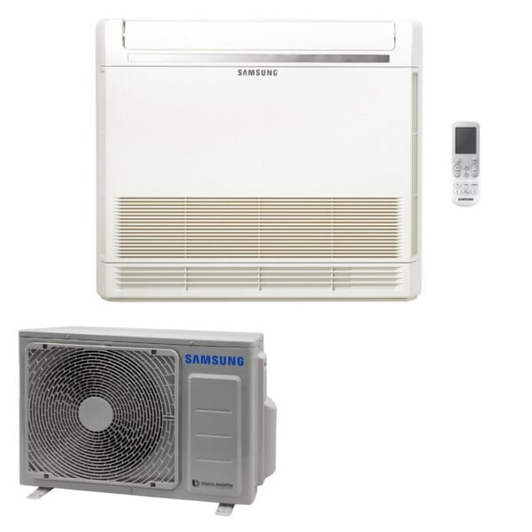 Samsung commercial console air conditioner 9000 BTU inverter A++ external unit 2.6 kW