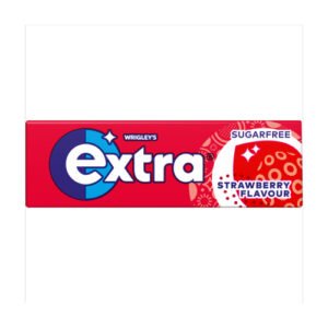 EXTRA STRAWBERRY FLAVOUR SUGARFREE 10PC 14G