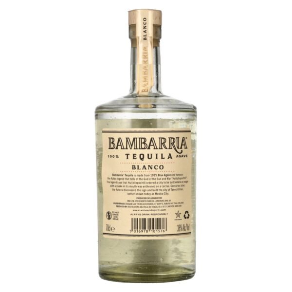 Bambarria Tequila Blanco 100% Agave 38% Vol. 0,7l