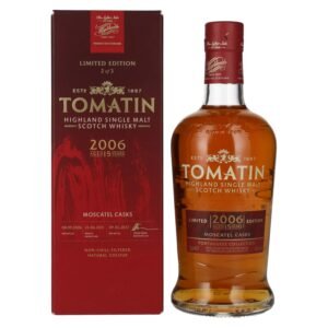 Tomatin 15 Years Old Portuguese Collection MOSCATEL CASKS 2006 46% Vol. 0,7l in gift box