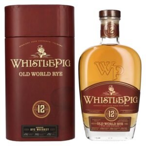 WhistlePig 12 Years Old OLD WORLD Rye Whiskey 43% Vol. 0,7l in gift box