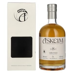 ASKEIM 8 Years Old Golden Promise Swedish Single Malt Whisky 57,7% Vol. 0,5l in gift box