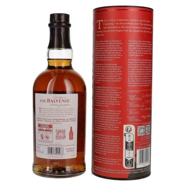 The Balvenie STORIES 19 Years Old A Revelation of Cask and Character 47,5% Vol. 0,7l in gift box